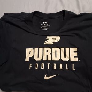 Nike Black Purdue Football Tee
